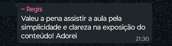 Depoimento de participante